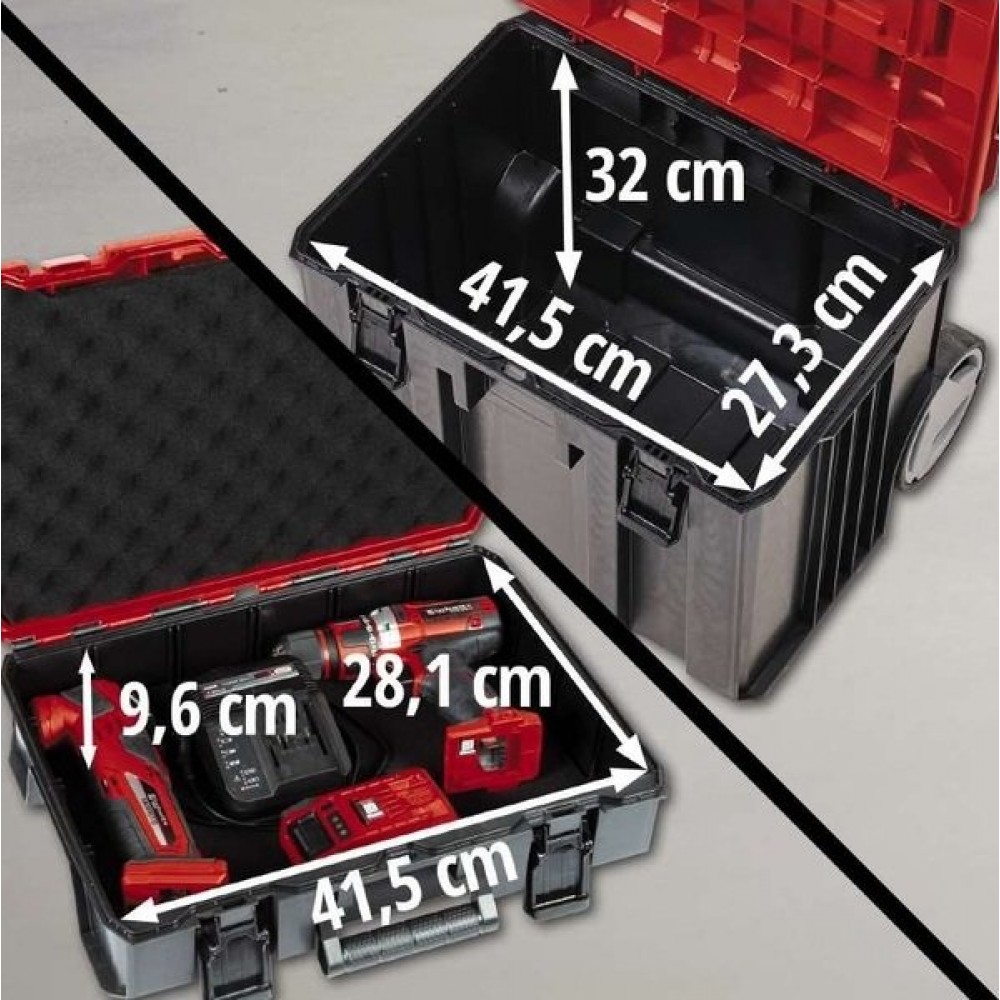 Пластиковий кейс Einhell E-Case Tower (4540015)