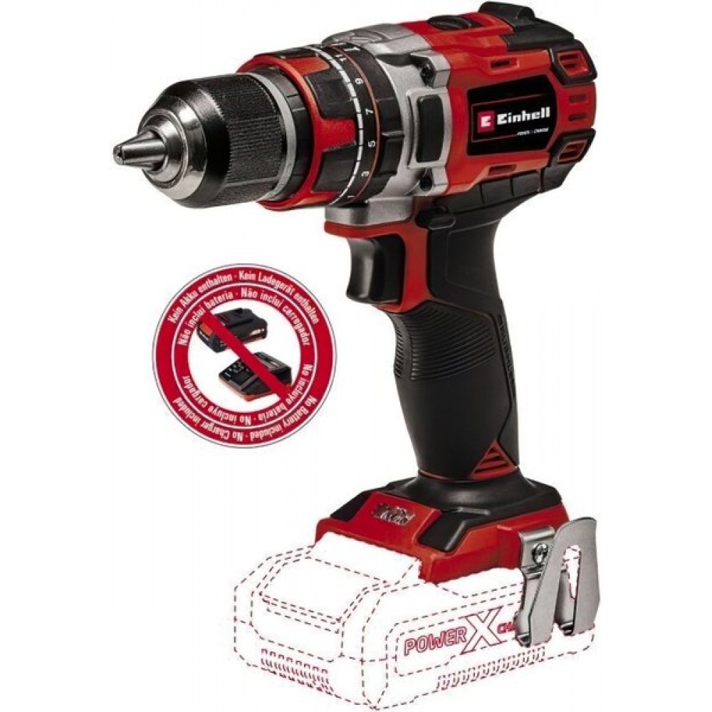 Шуруповерт-дриль ударний Einhell X-Change TP-CD 18/50 Li-i BL (4513942)