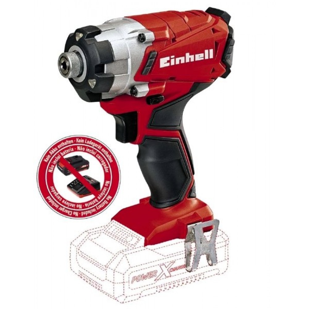 Шуруповерт ударный Einhell TE-CI 18/1 Li аккумулятор, Solo, 0-2300 об/мин, 140 Нм (4510034)
