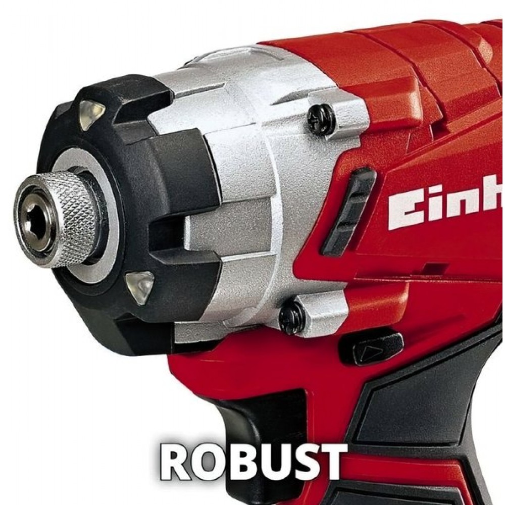 Шуруповерт ударный Einhell TE-CI 18/1 Li аккумулятор, Solo, 0-2300 об/мин, 140 Нм (4510034)