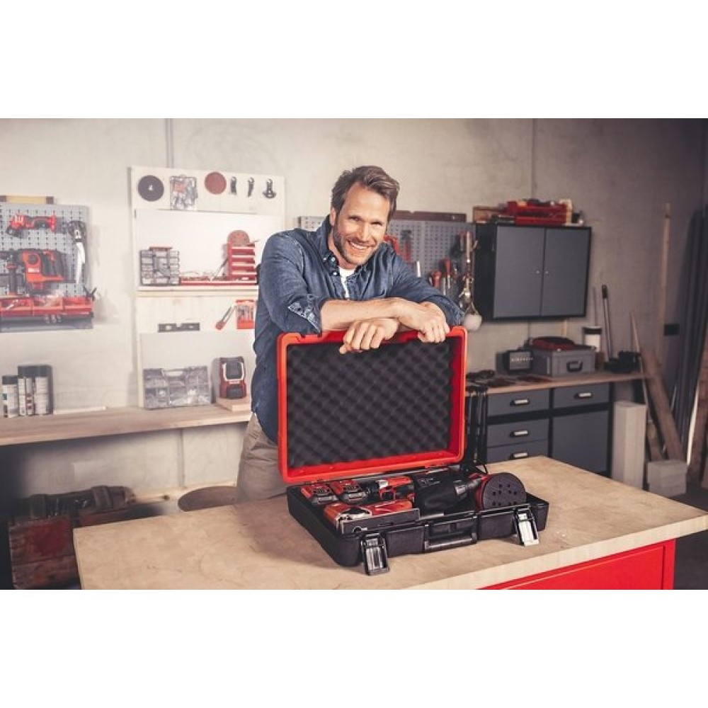 Пластиковий кейс Einhell E-Box M55/40, 30 кг, 40x55x15 см, 3.1 кг (4530049)