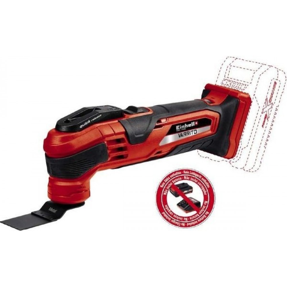 Багатофункціональний інструмент Einhell VARRITO PXC, 18В, 22000-40000 об/хв (без АКБ та ЗП) (4465160)