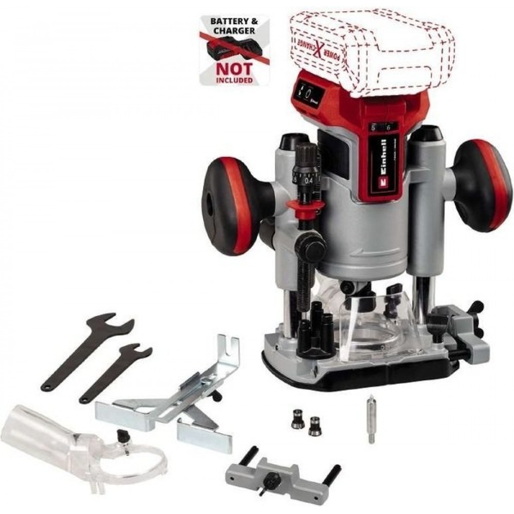 Фрезер Einhell TP-RO 18 Li BL, PXC, 18В, (без АКБ та ЗП), (4350411)