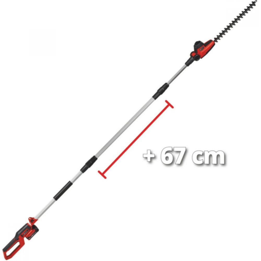 Кущоріз телескопічний акумуляторний Einhell GC-HH 18/45 Li PX, 18В (без АКБ та ЗП), (3410585)
