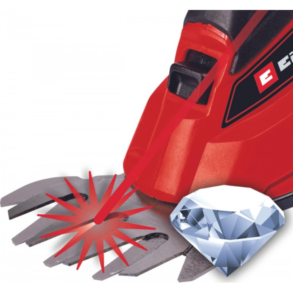 Ножіці для трави акум Einhell GE-CG 18 Li, 18В (без АКБ та ЗП), (3410370)