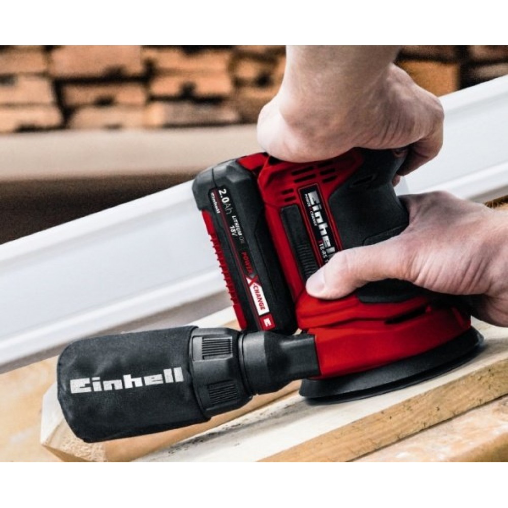 Шліфмашина ексцентрикова Einhell X-Change TE-RS 18 Li Solo (без акумулятора і зарядного пристрою)