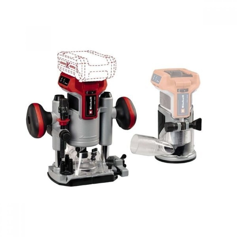 Фрезер Einhell TP-RO 18 Set Li BL, PXC, 18В (без АКБ та ЗП), (4350410)