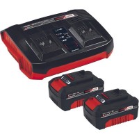 Набор аккумуляторов + зарядное устройство Einhell 18V 2x4.0Ah Twincharger Kit, PXC, 2.2 кг (4512112)