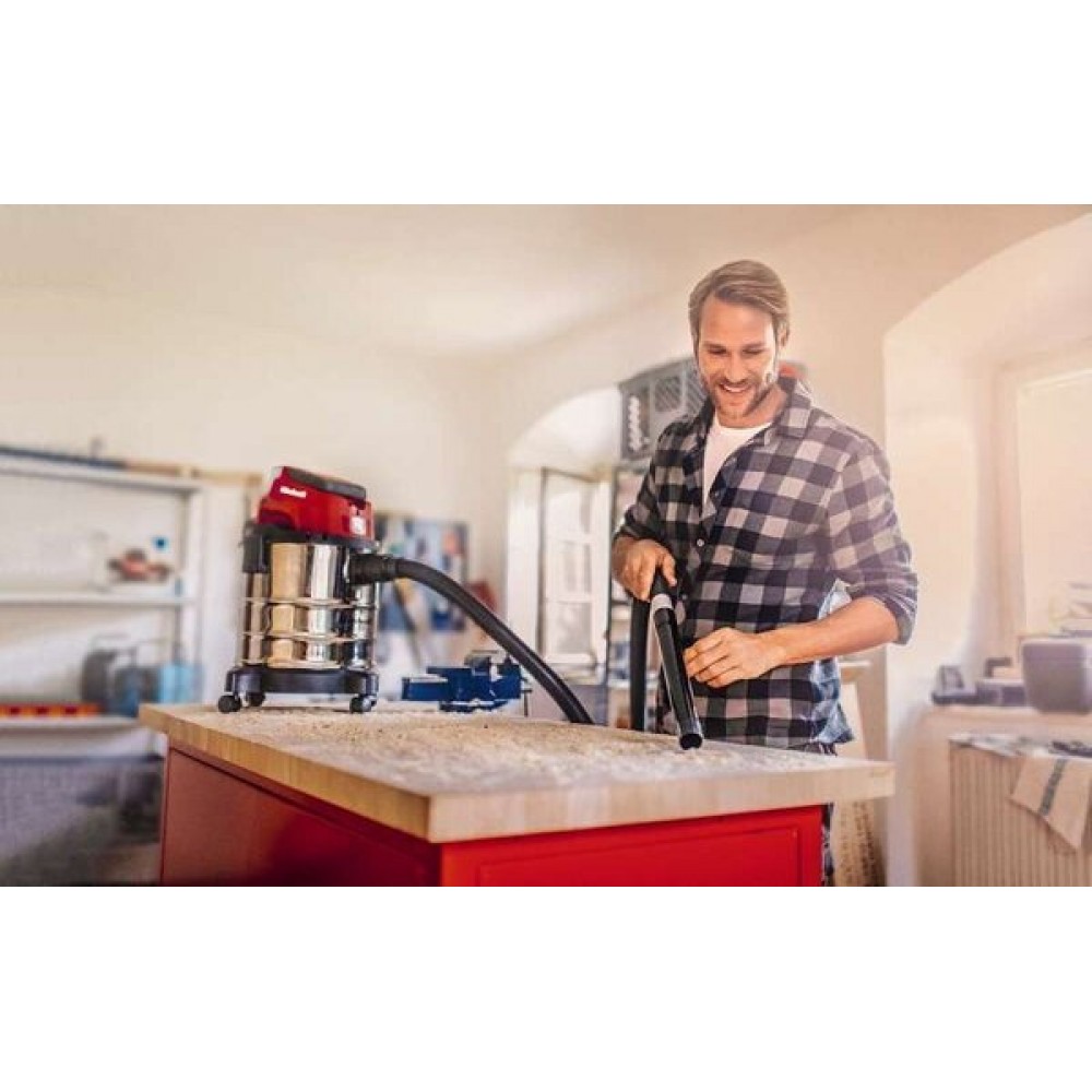 Промисловий акумуляторний пилосос Einhell TC-VC 18/20 Li S – Solo