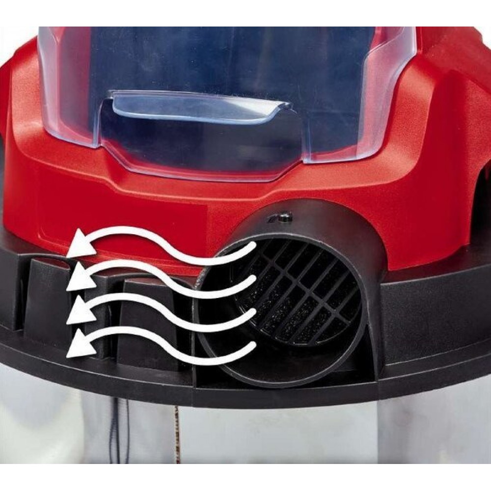 Промисловий акумуляторний пилосос Einhell TC-VC 18/20 Li S – Solo