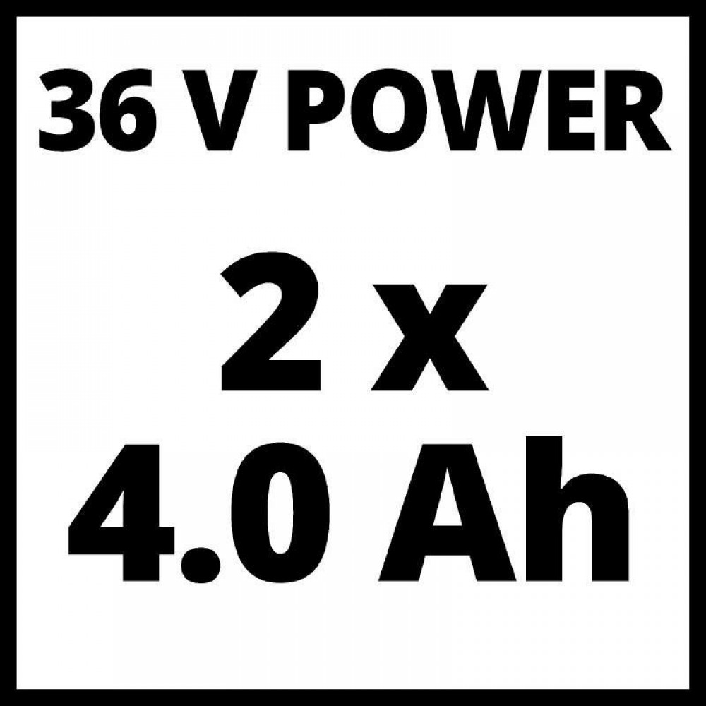 Акция! Набор Триммер аккумуляторный бесщеточный Einhell GP-CT 36/35 Li BL-Solo + 2 зарядных устройства и 2 аккумулятора 18V 4,0 Ah