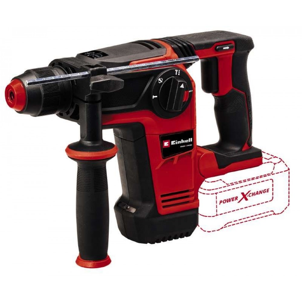 Акція! Перфоратор акумуляторний безщітковий Einhell TP-HD 18/26 Li BL - Solo + зарядний пристрій та акумулятор 18V 4,0 Ah
