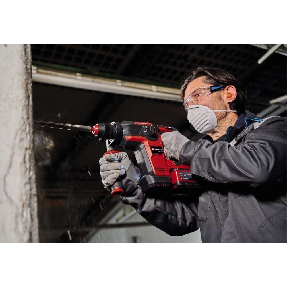 Акція! Перфоратор акумуляторний безщітковий Einhell TP-HD 18/26 Li BL - Solo + зарядний пристрій та акумулятор 18V 4,0 Ah