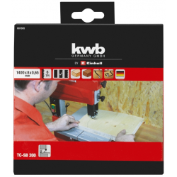 Полотно для стрічкової пили TС-SB 200, 1400x8x0.65 мм, KWB (081505)