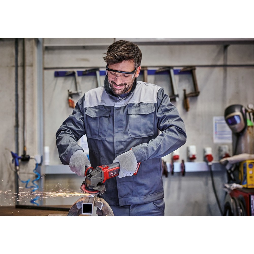 Шліфмашина кутова акумуляторна TE-AG 18/125-2 Li 1x4.0 Ah (4431190)