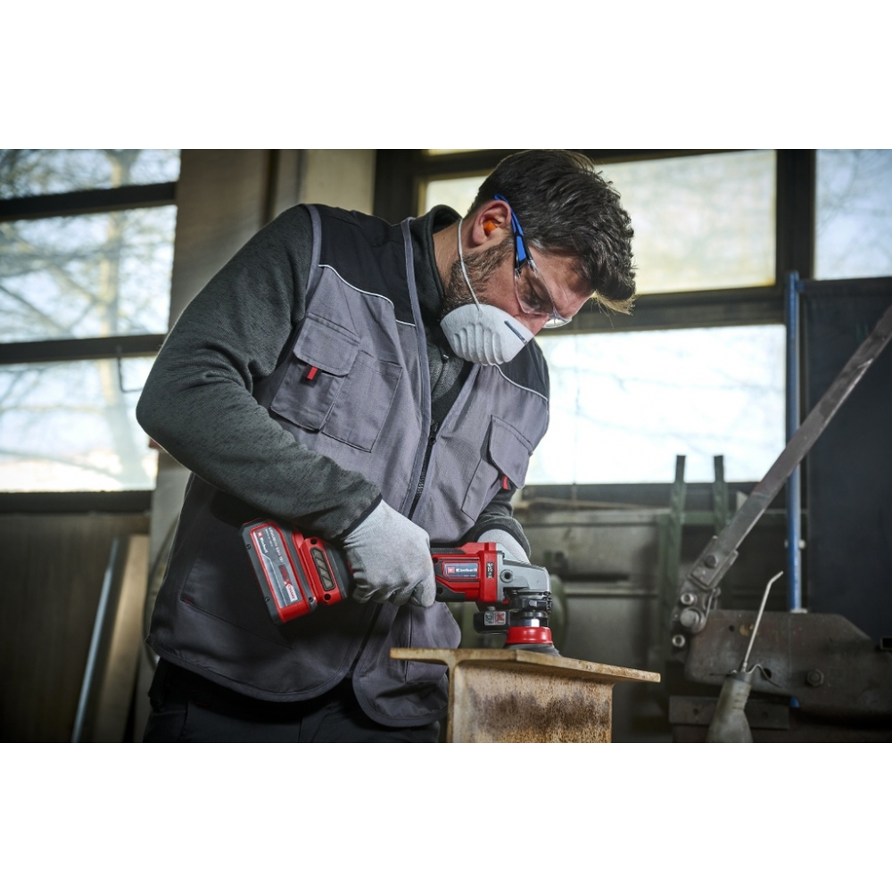 Шліфмашина кутова акумуляторна Einhell TP-AG 18/125 CE Q Li Kit 4 Ah (4431155K)