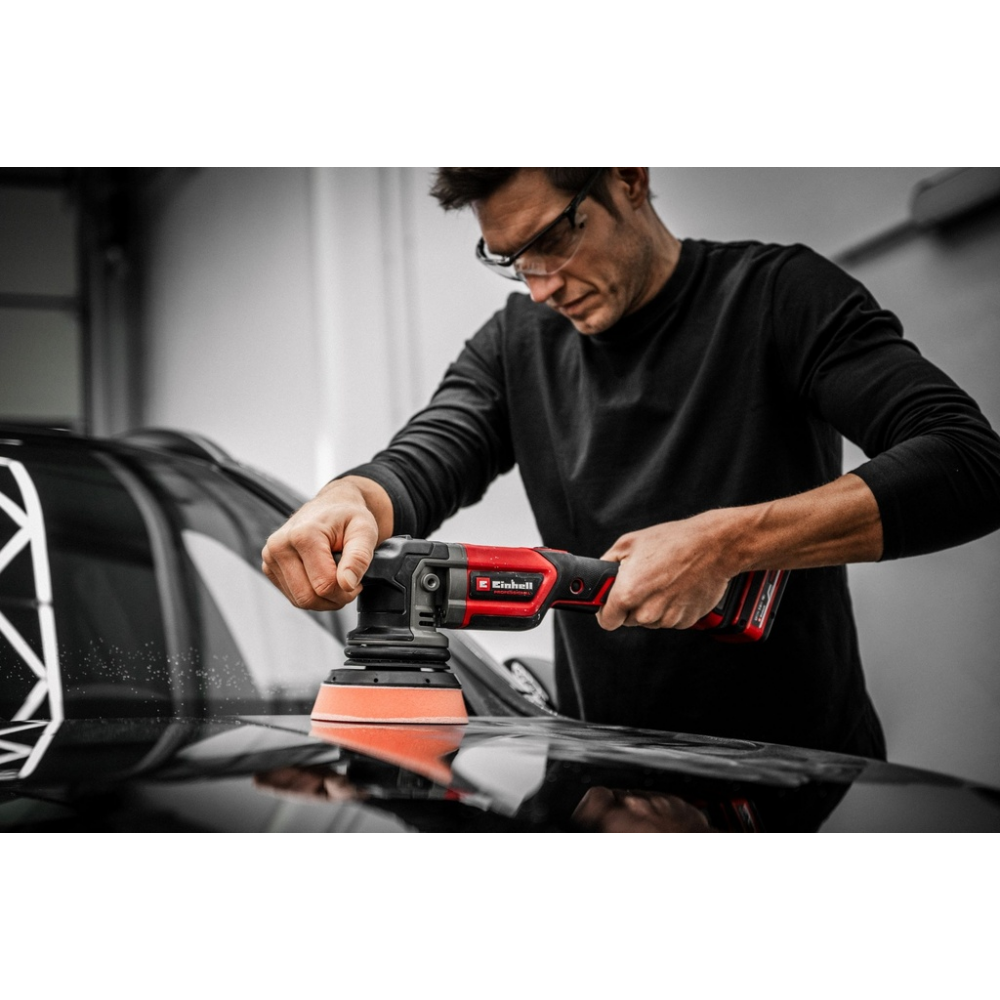 Полірувальна ексцентрикова машина акумуляторна безщіткова Einhell Professional CP-EP 18/125 Li BL-Solo (2093330)