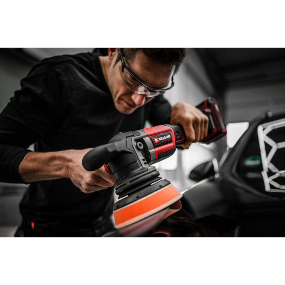 Полірувальна ексцентрикова машина акумуляторна безщіткова Einhell Professional CP-EP 18/125 Li BL-Solo (2093330)
