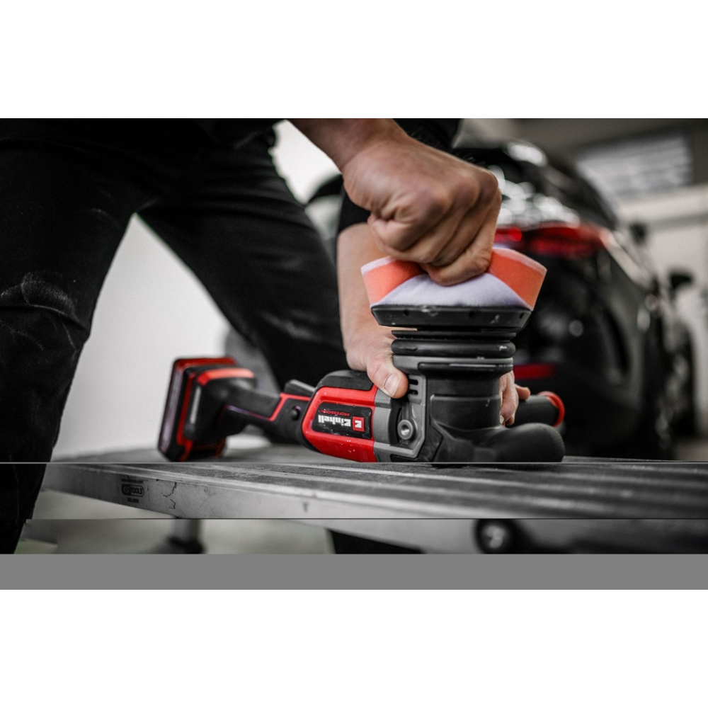 Полірувальна ексцентрикова машина акумуляторна безщіткова Einhell Professional CP-EP 18/125 Li BL-Solo (2093330)