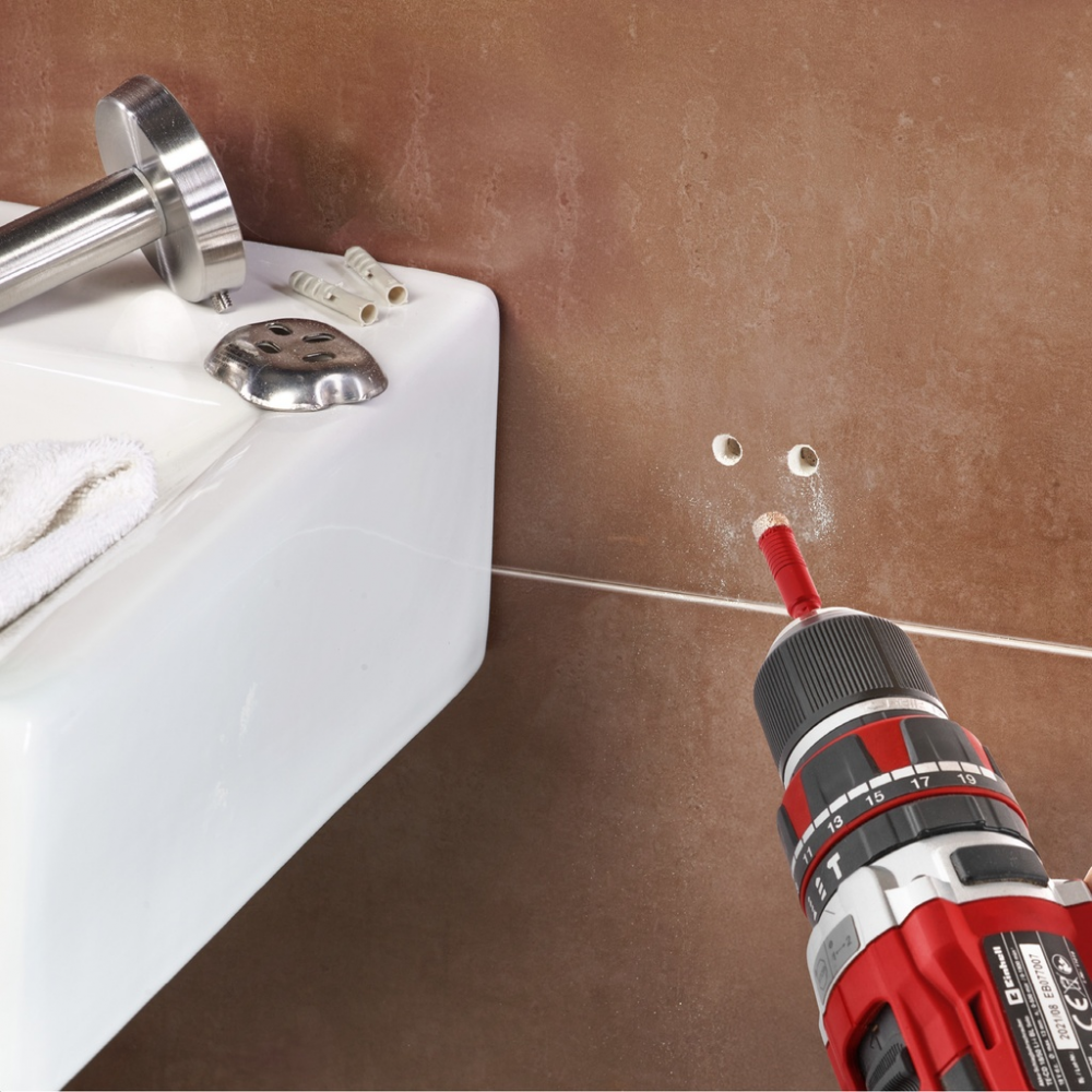 Набір трубчастих свердел по плитці, XS-Case, 4 шт (500404)