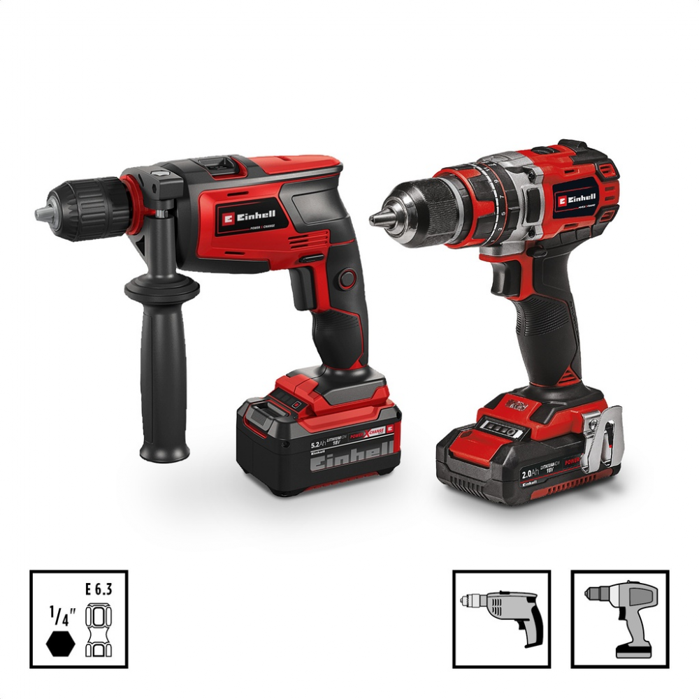 Набір трубчастих свердел по плитці, XS-Case, 4 шт (500404)