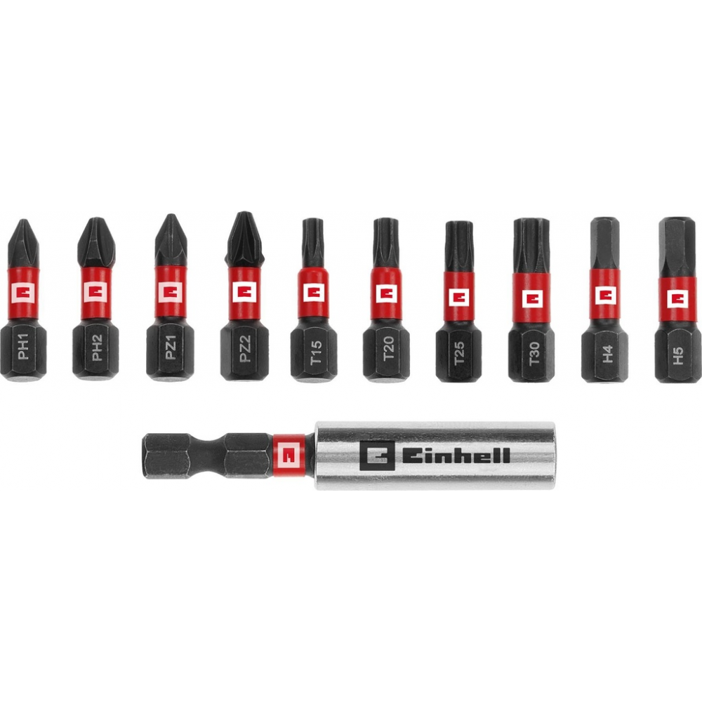 Набір ударних бітів, 11 шт, у кишеньковому кейсі (118673)