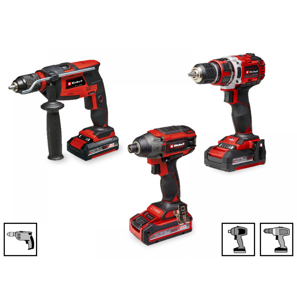 Набір ударних бітів, 11 шт, у кишеньковому кейсі (118673)