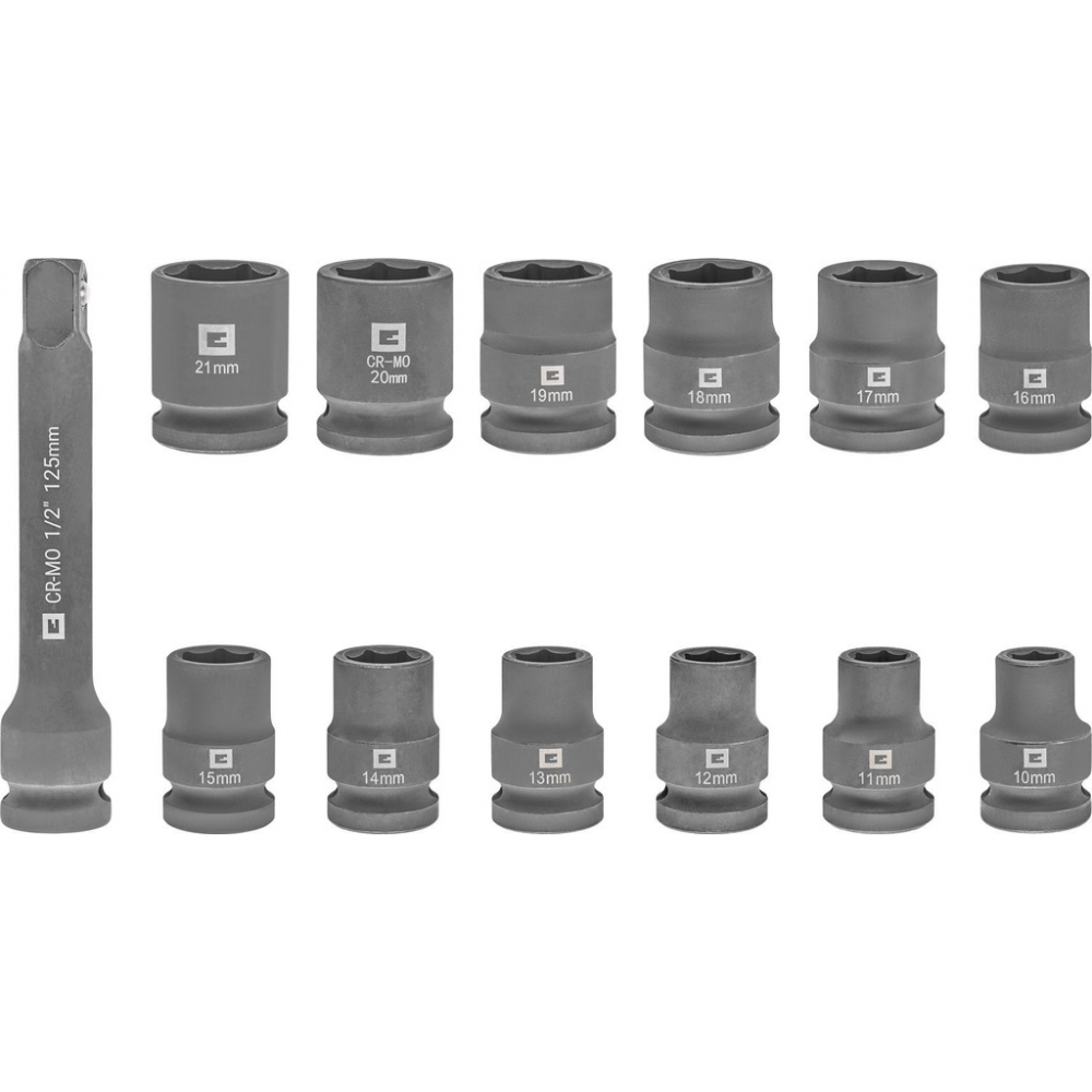 Набір ударних головок, 12 шт (109283)