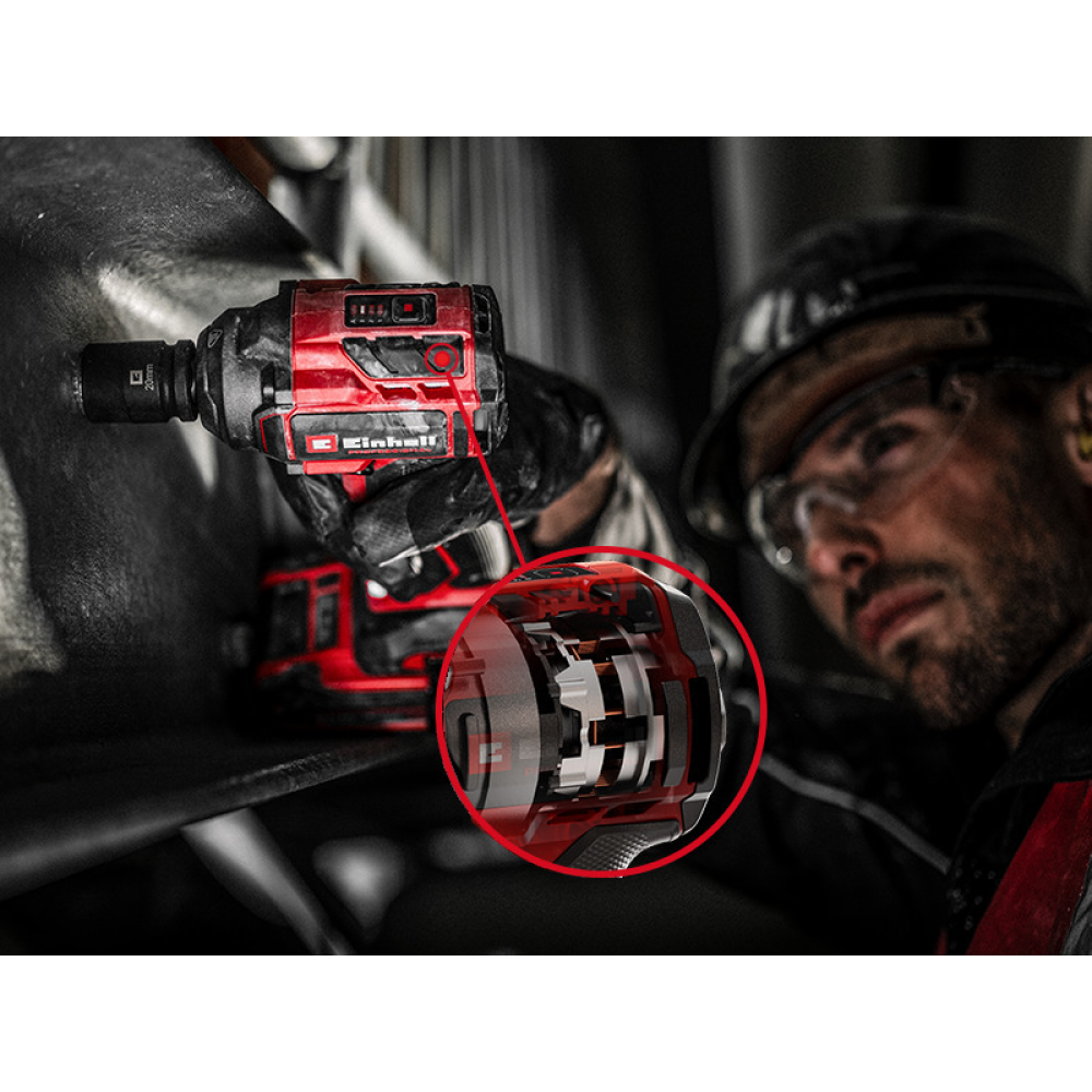 Гайкокрут ударний акумуляторний Einhell TP-CW 18/350-C Li BL - Solo (4510055)