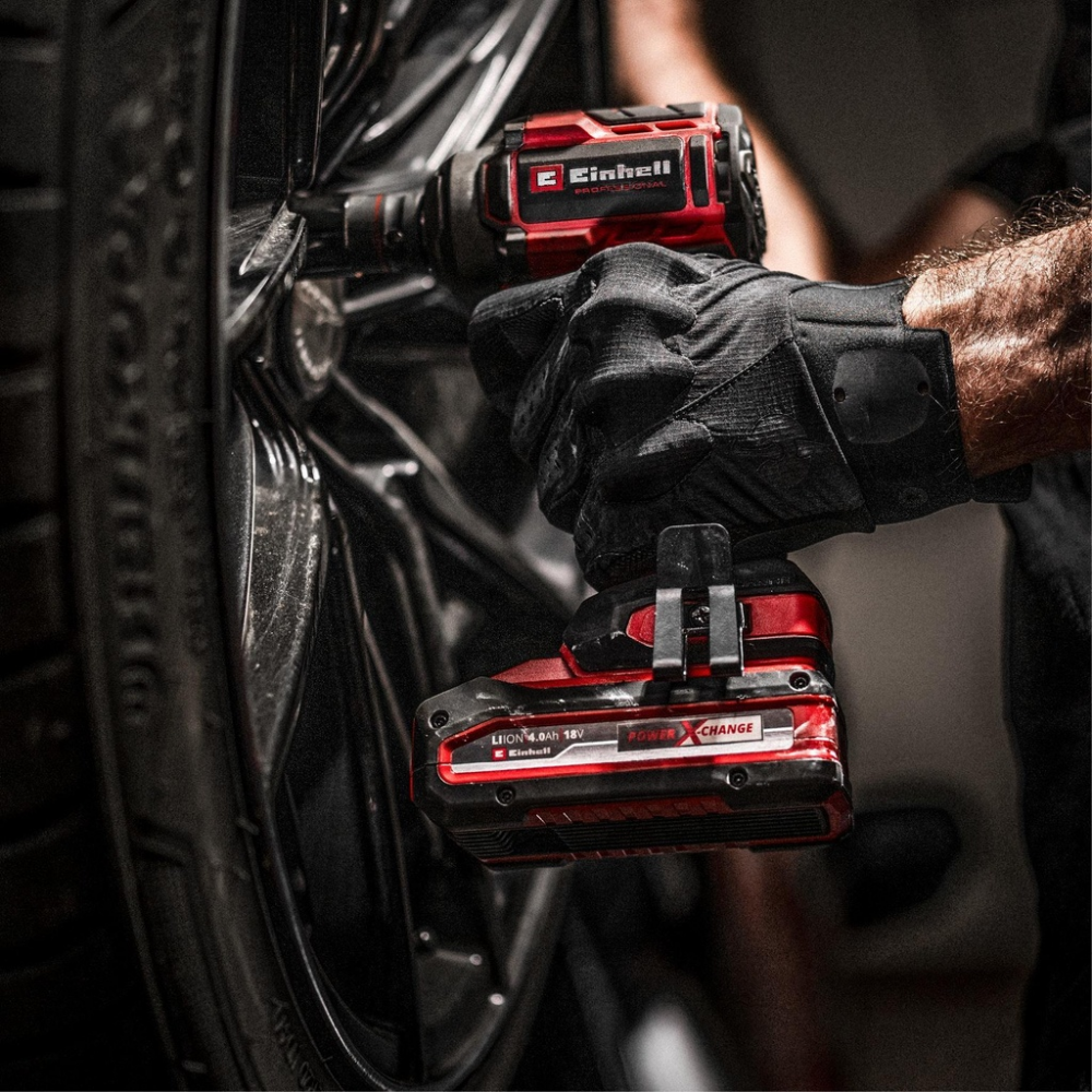 Гайкокрут ударний акумуляторний Einhell TP-CW 18/350-C Li BL - Solo (4510055)