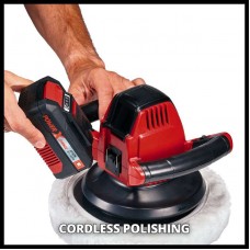 Уценка! Полировальная машина аккумуляторная Einhell CE-CB 18/254 Li - Solo (2093301)