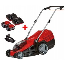 Акція! Набір газонокосарка акумуляторна Einhell GE-CM 36/43 Li M - Solo + 2 х Starter-Kit 5.2 Ah (3413246,2 х 4512114)