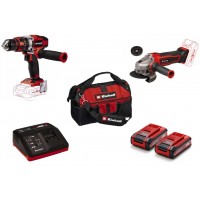 Набір EINHELL TK 18/2 Li Kit (CD+AG+2 Battery+Bag)