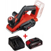 Акція! Набір рубанок Einhell TE-PL 18/82 Li - Solo + зарядний пристрій і акумулятор 18V 2,5 Ah (4345400,4512097)