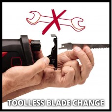 Акція! Пила шабельна акумуляторна Einhell TE-AP 18/26 Li - Solo + зарядний пристрій і акумулятор 18V 2,5 Аh