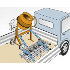 Стяжний ремінь з натяжним храповиком 8 м, kwb