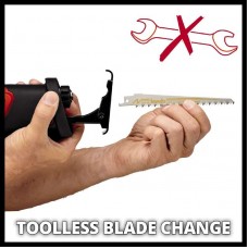 Пила шабельна Einhell TE-AP 18/28 Li BL - Solo + зарядний пристрій і акумулятор 18V 5,2 Ah