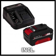 Акція! Набір Газонокосарка акумуляторна безщіткова Einhell GE-CM 18/32 Li - Solo + зарядний пристрій і акумулятор 18V 4,0 Ah (3413256K)