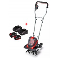 Акція! Набір культиватор акумуляторний Einhell GE-CR 30 Li - Solo + 2 зарядні пристрої і 2 акумулятора 18V 4,0 Ah (3431200,4512042-2 шт.)