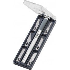 Ніж-скальпель для вирізання, 6 лез, KWB (014920)