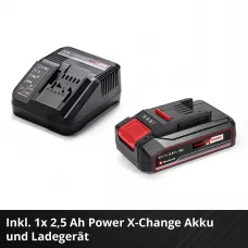 Дрель-шуруповерт ударная аккумуляторная TE-CD 18/44 Li-i 1x2.5Ah (4514287)