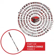 Секатор акумуляторний безщітковий  телескопічний Einhell GP-LS 18/28 Li T BL-Solo (3408330)