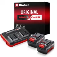 Стартовый набор Einhell PXC Starter Kit (АКБ 2x3.0Ah + ЗУ Twincharger Kit 3 A)