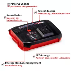 Зарядний пристрій Einhell 18V Power-X-Boostcharger 6 A, PXC