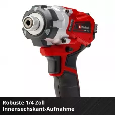 Шуруповерт ударный Einhell TE-CI 18/1 Li аккумулятор, Solo, 0-2300 об/мин, 140 Нм (4510034)