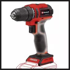 Шуруповерт бесщеточный Einhell TE-CD 18/40 Li BL - Solo, 18 В, 40 Нм, 1.19 кг (4513997)