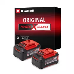 Акумулятор Einhell 18V PXC Twinpack, 18 В, 5.2 Аг, 2шт. (4511526)
