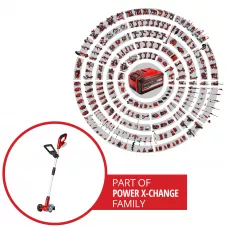 Очищувач швів плитки Einhell X-Change GE-CC 18 Li Solo (без акумулятора і зарядного пристрою)