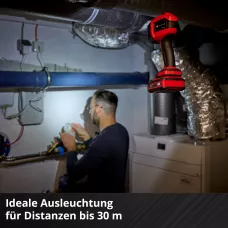 Фонарь аккумуляторный Einhell TC-CL 18/350 Li - Solo (4514175)