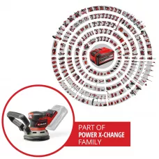 Шлифмашина эксцентриковая аккумуляторная Einhell TP-RS 18/32 Li BL - Solo (4462020)